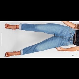 High rise mom jeans